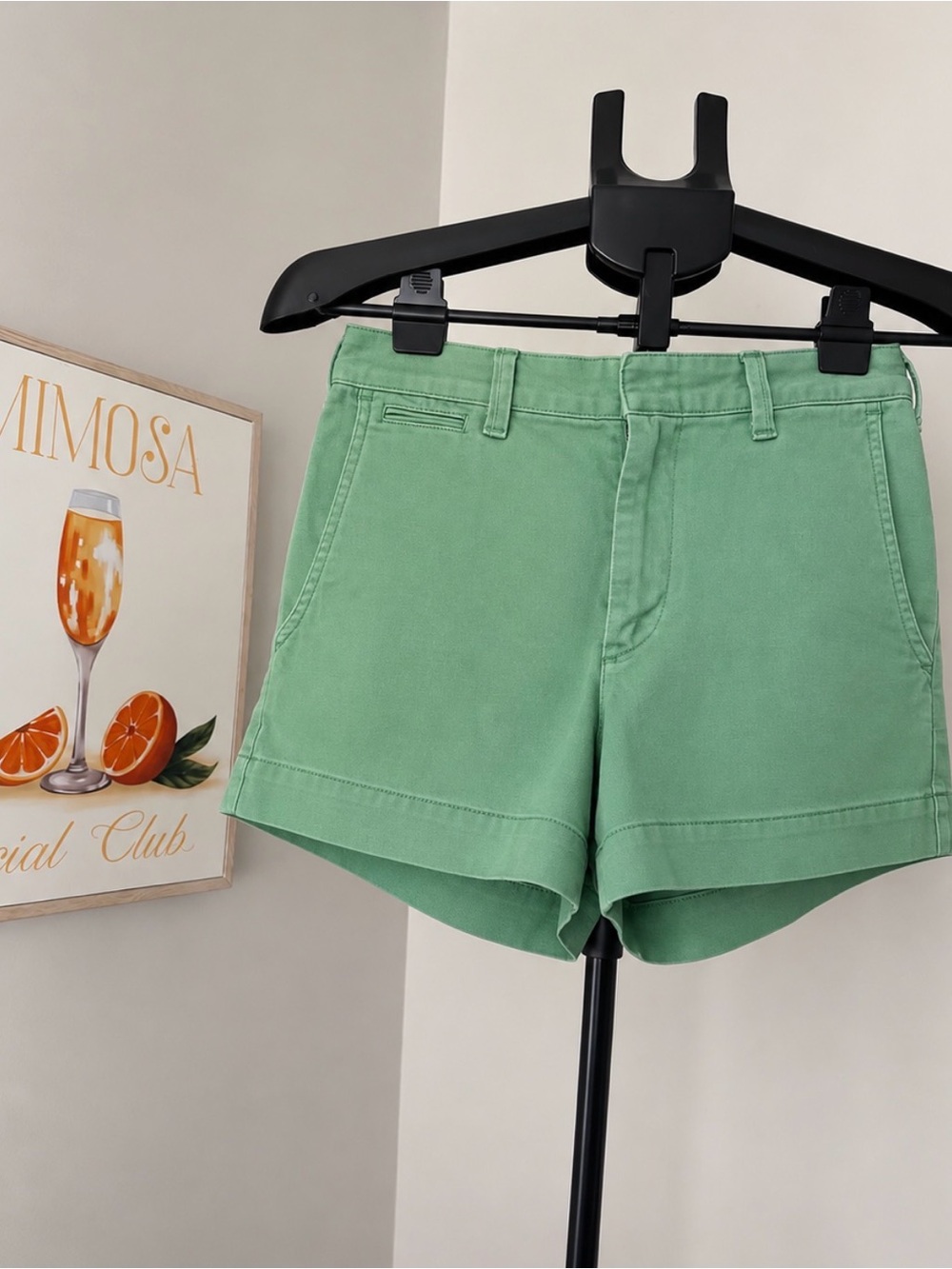 Polo by Ralph Lauren Mint Green Cotton Shorts